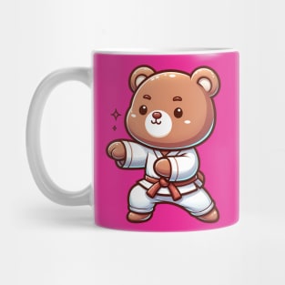 Cute Kungfu Bear Mug